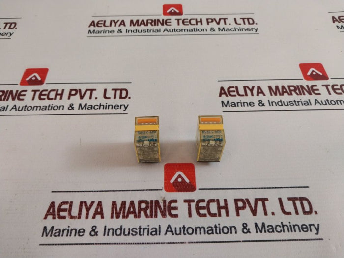 Lot Of 4X Idec Ru4S-c-a110 Relay