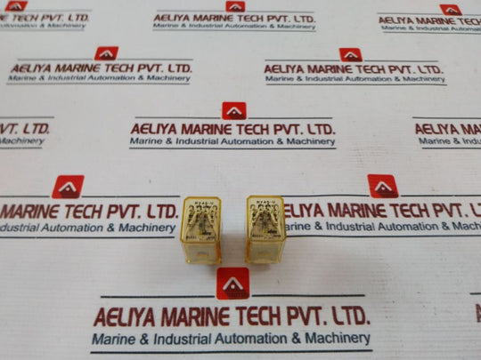 Lot Of 4X Idec Ry4S-u Relay Dc 24V
