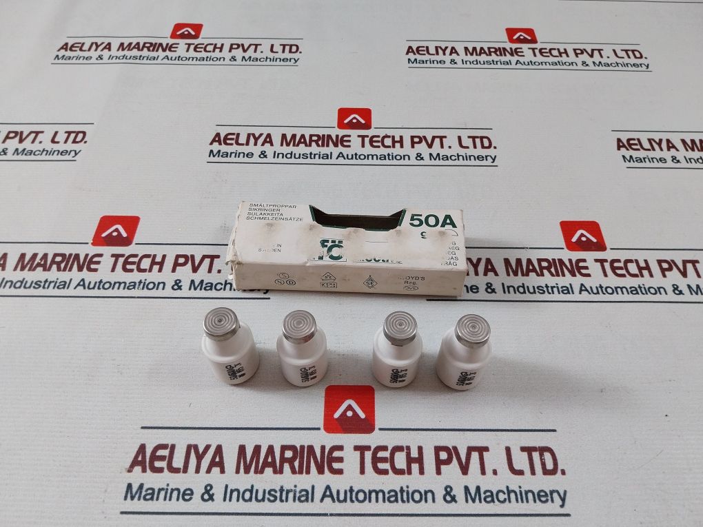 Lot of 4X IFO Electric Fuse Links 50A 500V