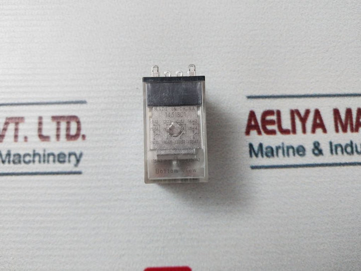 Lot Of 4X Omron My4-Gs Relay 3A 30Vdc 250Vac