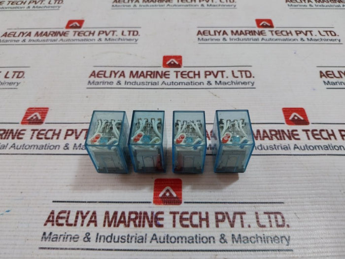 Lot Of 4X Omron My4Nj Power Relay 5A 250Vac 28Vdc