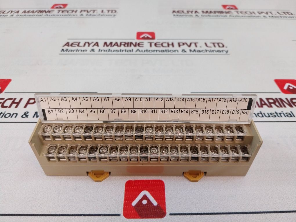 Lot Of 4X Omron Xw2D-40G6 Terminal Block Connector