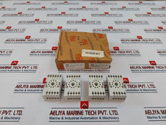 Lot of 4X RELEQUICK SMB30D11T Standard Base Short Terminals Relays 10A/300V