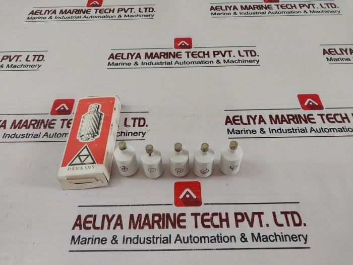 Lot Of 5X Dii 2410 Fuse Links 10A 500V