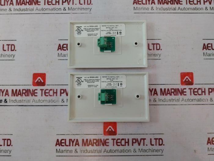 Lot Of 5X Edwards Siga-led 387025P Remote Led Alarm Indicator Rev.6.0