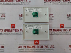 Lot of 5X EDWARDS SIGA-LED 387025P Remote Led Alarm Indicator Rev.6.0