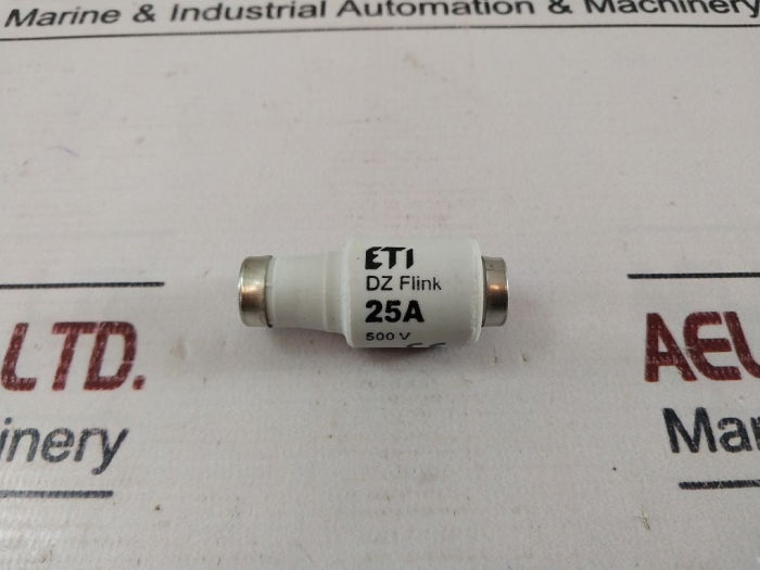 Lot Of 5X ETI DII 25A Fuse Links 500V