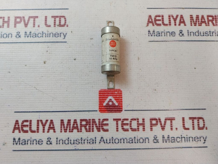 Lot Of 5x Gec Alsthom TIA10 Standard Fuse 10Amp