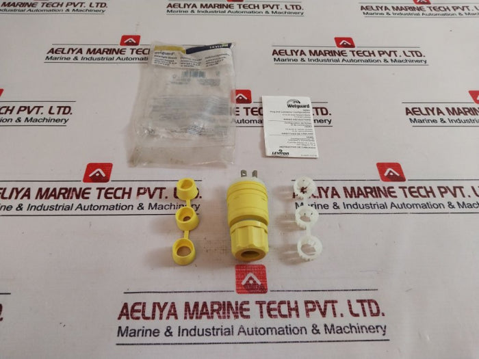 Lot Of 5X Leviton 163-14W47 Plug And Connector