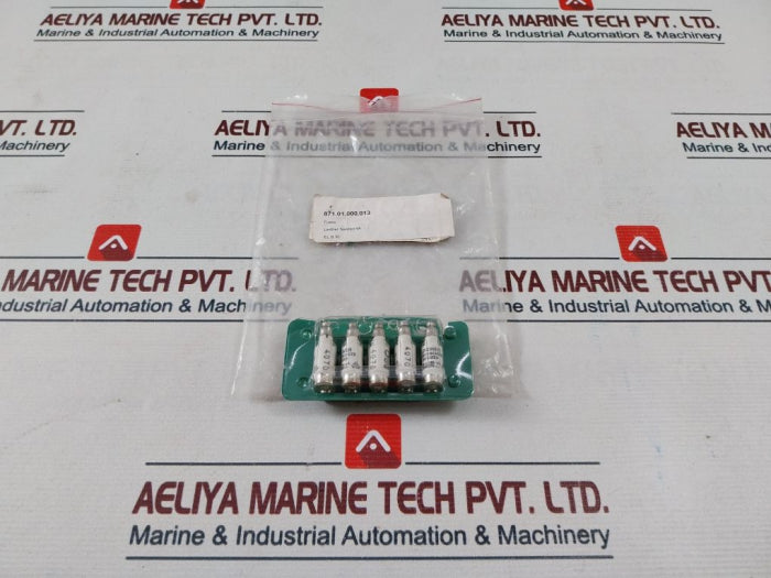 Lot Of 5X Lindner 6A Ceramic Bottle Fuses Gl 4070