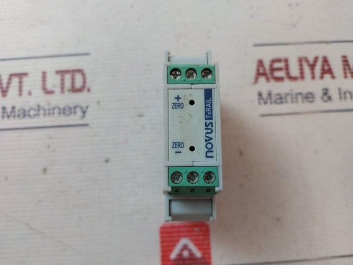 Lot Of 3X Novus Automation Txrail Temperature Transmitter 12 To 35 Vdc