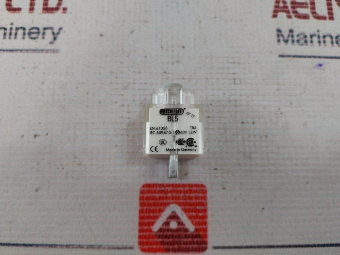 Lot of 5X Schlegel BL5 Lamp Holder 60V 1,2W 501300094