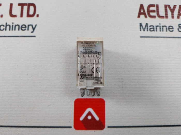 Lot Of 5X Schneider Electric Telemecanique Rxm4Ab2P7 Relay 6A/250Vac