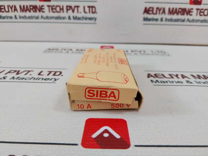 Lot of 5X Siba 10A 500V D-Type Fuse Link GL