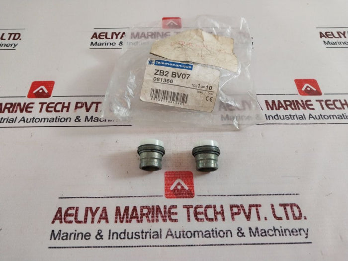 Lot Of 5X Telemecanique Zb2 Bv07 White Pilot Lite Push Button