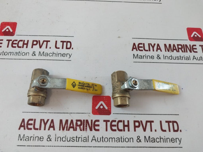 Lot of 3X 600wog 3/8" ball valve