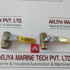 Lot of 3X 600wog 3/8" ball valve