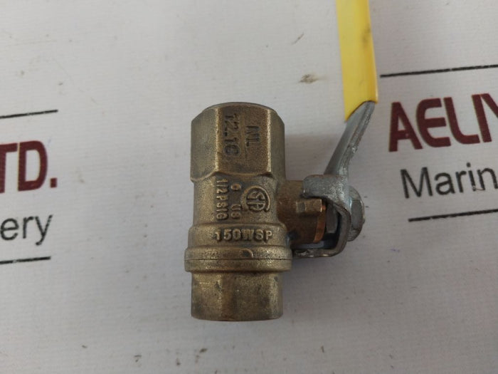 Lot of 3X 600wog 3/8" ball valve