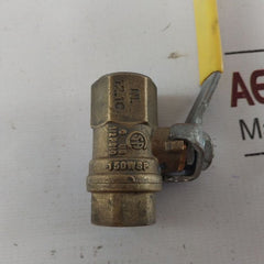 Lot of 3X 600wog 3/8" ball valve