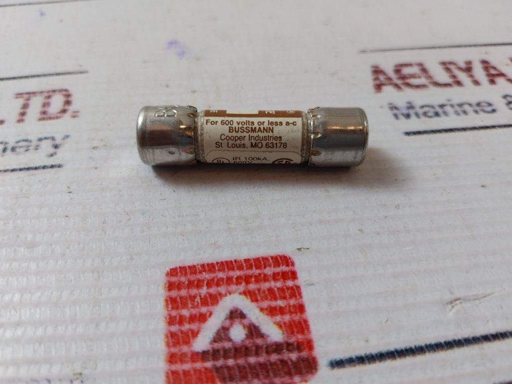 Lot Of 6X Bussmann Ktk-15 Fast Acting Fuse 15A 600V