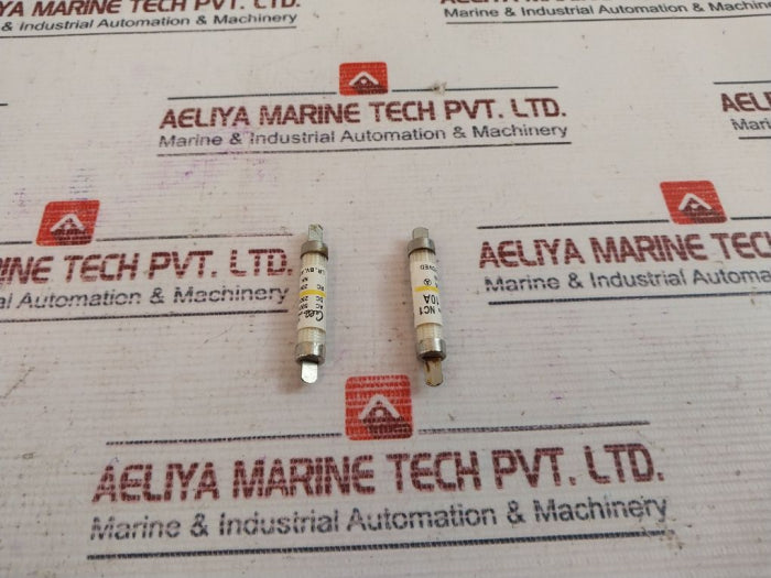 Lot Of 6X Cello Lite Fuse Nc1 Fuses Cartridges 10A Ac 500V Dc 250V