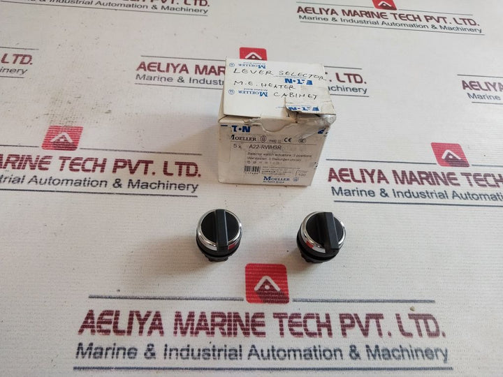 Lot of 3X Eaton A22-RWH3R Selector switch Actuator 3 Position