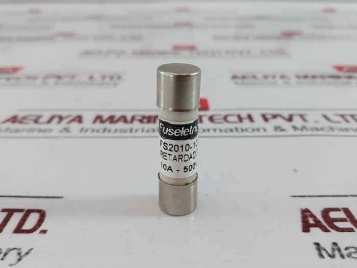 Lot of 4X FUSELETRIC FS2010-10 Cartridge Fuse 10A-500V