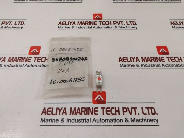 Lot Of 6X Gec Alsthom Nit20 Red Spot Fuse 20Amp 550V Ac