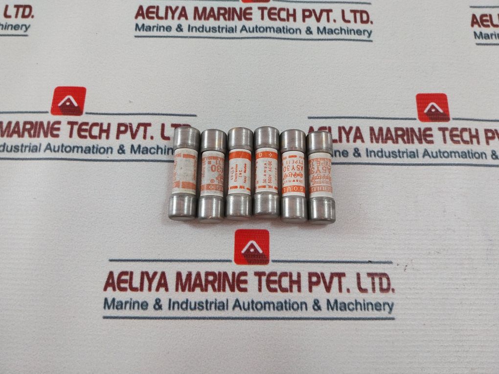 Lot Of 6X Shawmut A5Y30 Fuse 30 Amps 500V