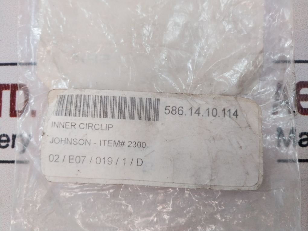 Lot Of 6X Spx Johnson 3.84879.11 Internal Circlip