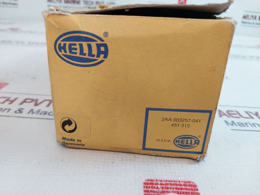 Lot Of 7X Hella 2Aa 003257-041 Glow & Charge Control Lamp