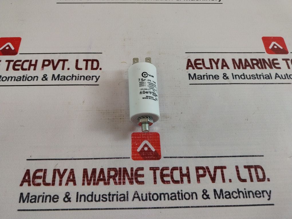 Lot of 7X VYHR Motor Capacitor B E12 250VAC 7 Mf tolerance 5% YHR 450 WVAC