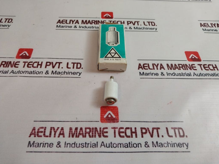 Lot Of 8X Dii 6A 500V Cartridge Fuse 2410