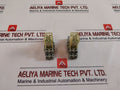 Lot of 2X IDEC RH2B-UL Compact Power Relay DC24V 10A 300V