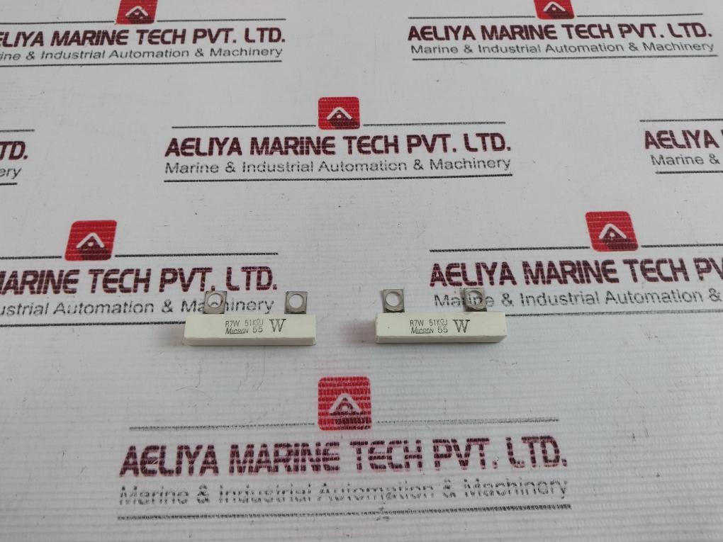 Lot Of 9X Micron R7W Resistor 51 KΩJ 55W