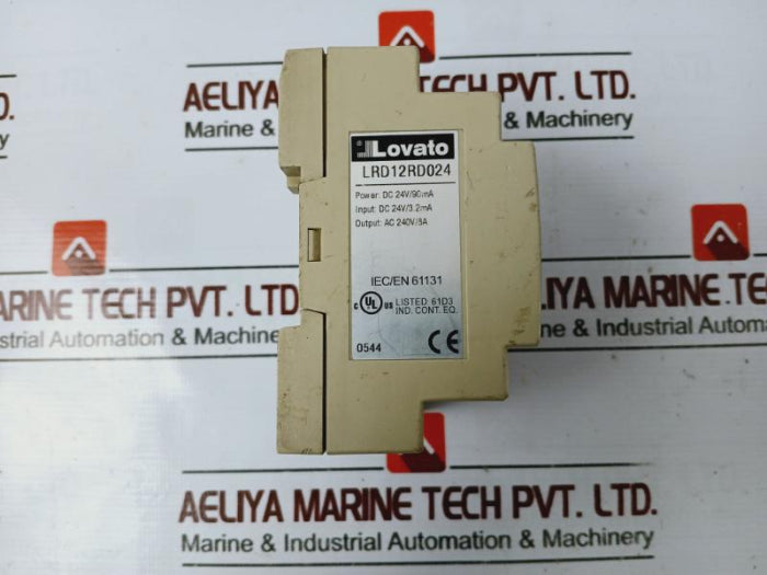 Lovato Lrd12Rd024 Micro Plc Base Module Dc 24V/ 3.2Ma