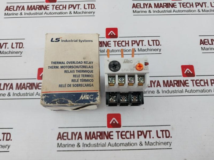 Ls Gth-22 Thermal Overload Relay 2.1A 7961 1811 001 Iec/En 60947