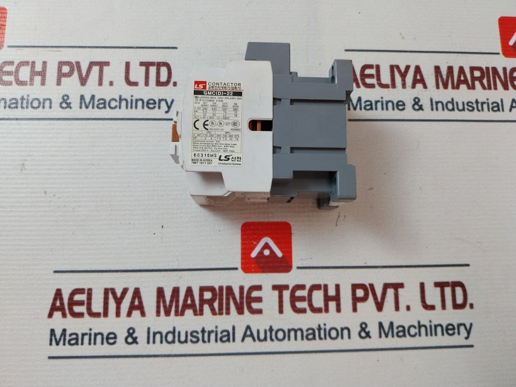Ls Gmc(D)-22 Contactor Meta Mec 220V 50/60Hz