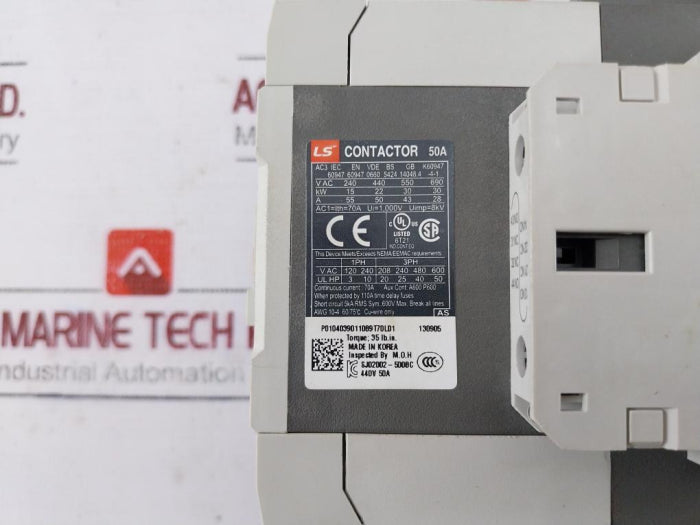 Ls Mc-50A Metasol Contactor 70A Ac100V 50Hz Ac110V 60Hz