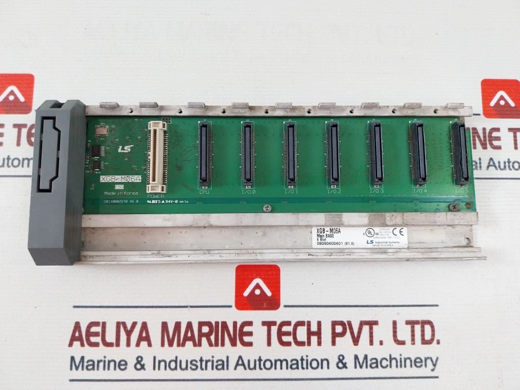 LS XGB-M06A PLC Base Board 6 Slot