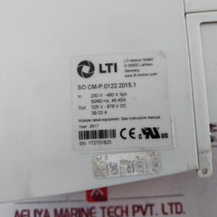Lti So Cm-p.0122.2015.1 Servo Drive 230V-480V 3Ph 50/60Hz Sa000-13029N