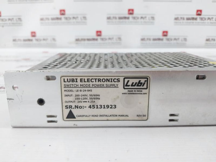 Lubi Electronics Le-b-24-045 Switching Mode Power Supply Unit 200-240V/100-120V 50/60Hz