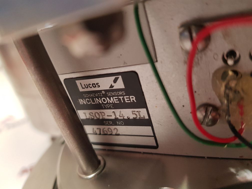 Lucas LSOP-14.5L Inclinometer