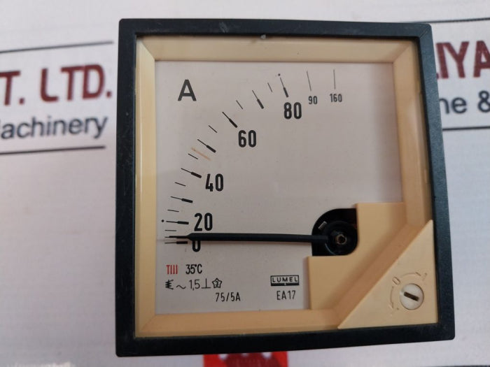 Lumel Ea17 Analogue Ammeter 0-80/160A