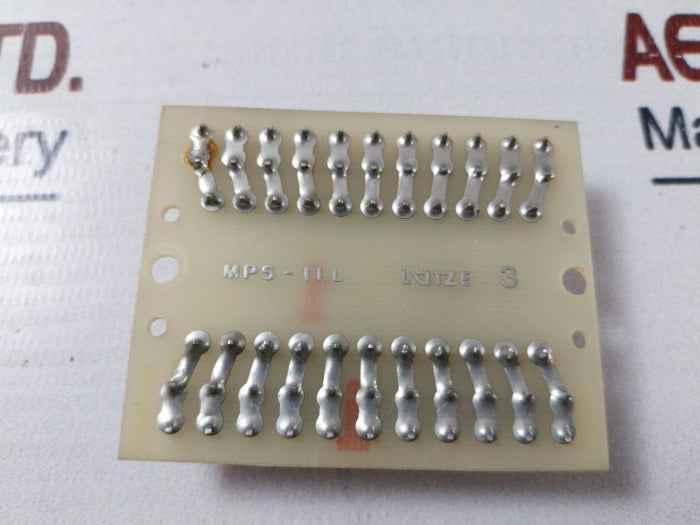 Lutze Mps-11L Resistor Board Assembly