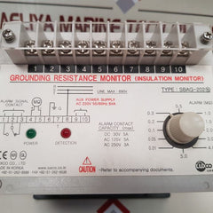 Luxco Sbag-202N Grounding Resistance Monitor (Insulation Monitor) New One