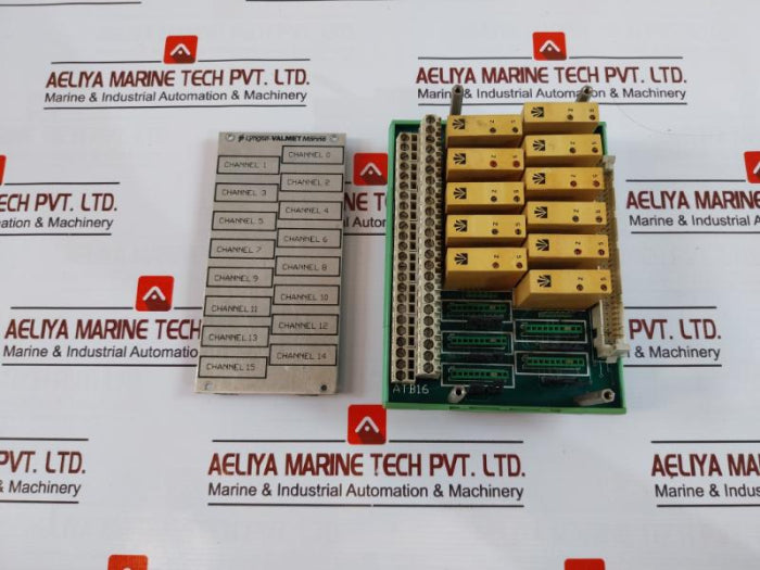 Lyngso-valmet Marine Atb16 14-channel Relay Card Interface Unit