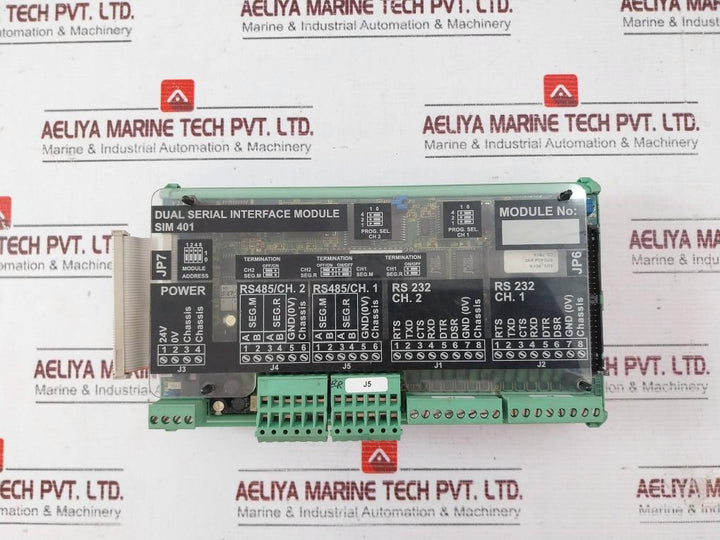 Lyngso Marine Sim 401, Um 108-fe Dual Serial Interface Module 962.002.300