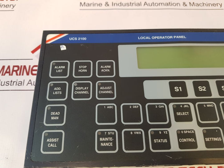 Lyngso Marine Ucs 2100 Ocal Operator Panel 962005400