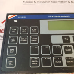 Lyngso Marine Ucs 2100 Ocal Operator Panel 962005400